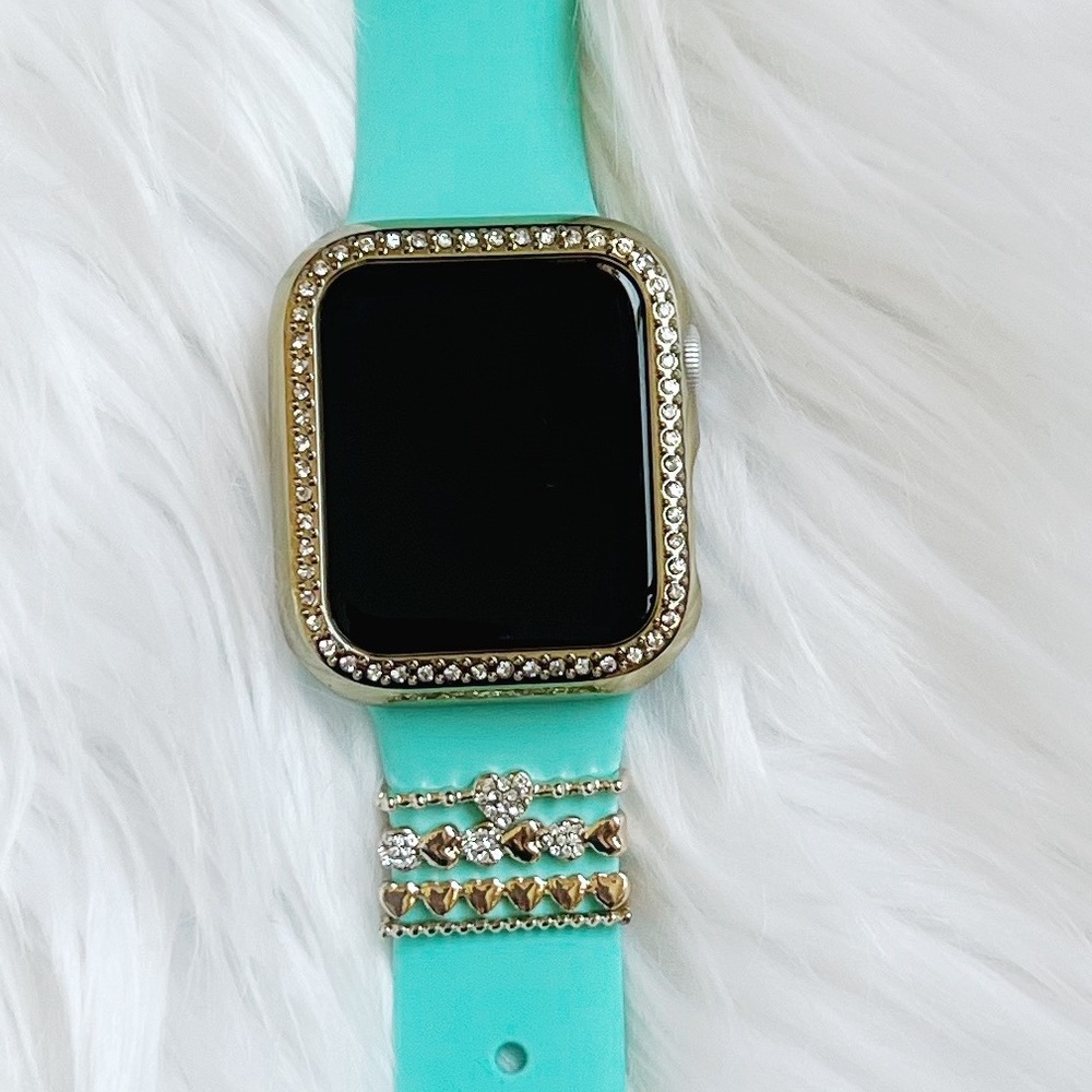 Apple Watch band and rings